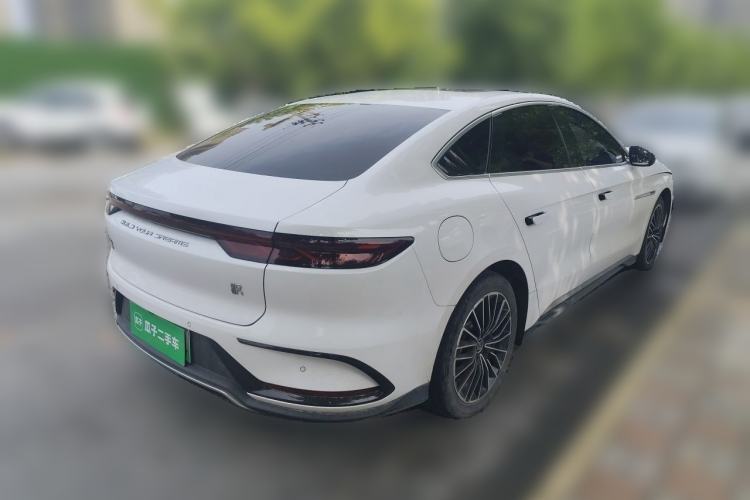 Used BYD Han 2022 DM-i 121KM Luxury Model Rear Right 45 Deg