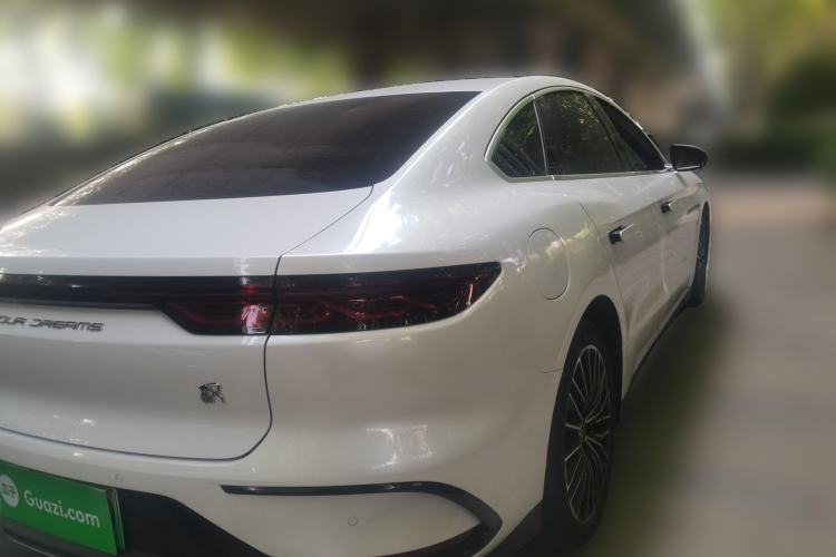 Used BYD Han 2022 DM-i 121KM Prestige Model Rear Right 45 Deg