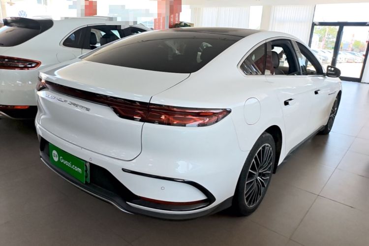 Used BYD Han 2022 DM-i 121KM Luxury Model Rear Right 45 Deg