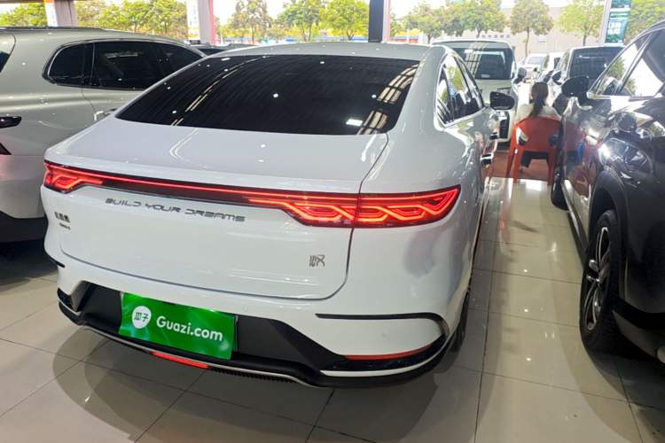 Used BYD Han 2022 DM-i 121KM Luxury Model Rear Right 45 Deg