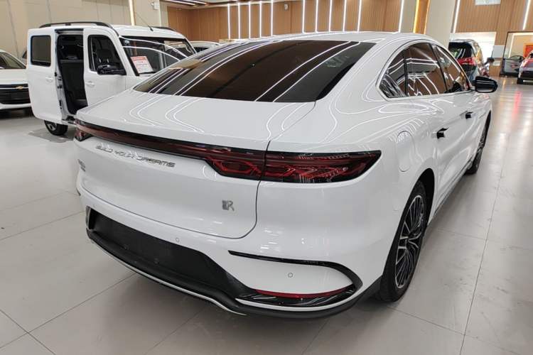 Used BYD Han 2022 DM-i 121KM Luxury Model Rear Right 45 Deg