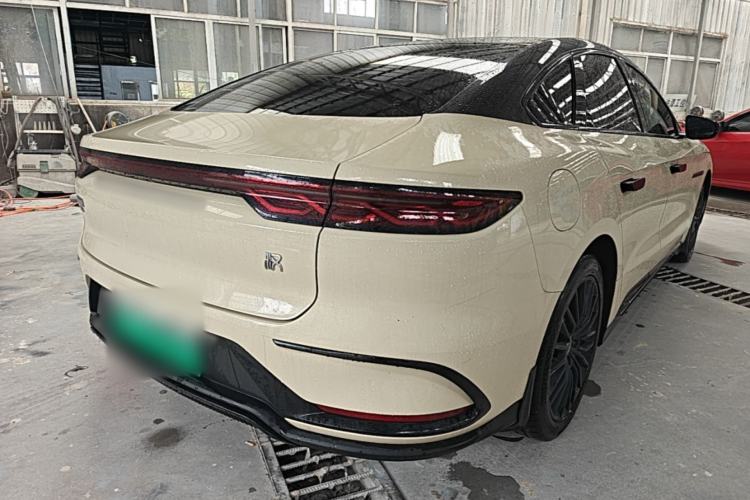 Used BYD Han 2022 DM-i 121KM Prestige Model Rear Right 45 Deg