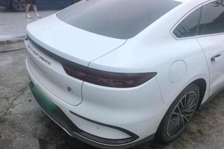 Used BYD Han 2022 DM-i 121KM Luxury Model Rear Right 45 Deg