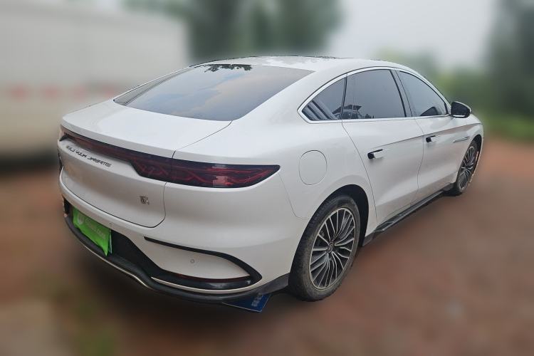 Used BYD Han 2022 DM-i 121KM Prestige Model Rear Right 45 Deg