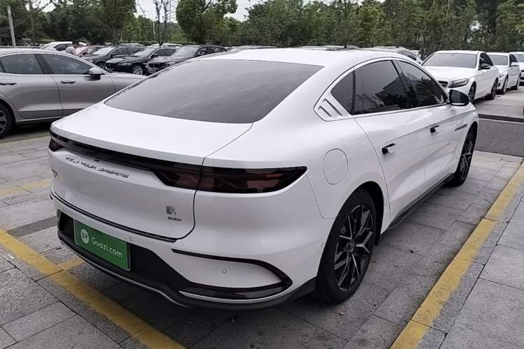 Used BYD Han 2022 EV Genesis Edition 610KM All-Wheel Drive Premium Model Rear Right 45 Deg