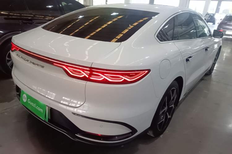 Used BYD Han 2022 EV Genesis Edition 715 km Front-Wheel-Drive Flagship Model Rear Right 45 Deg