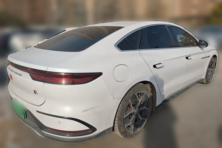 Used BYD Han 2022 EV Genesis Edition 715KM Front-Wheel-Drive Prestige Model Rear Right 45 Deg