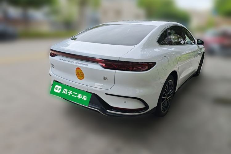 Used BYD Han 2022 DM-i 121KM Luxury Model Rear Right 45 Deg
