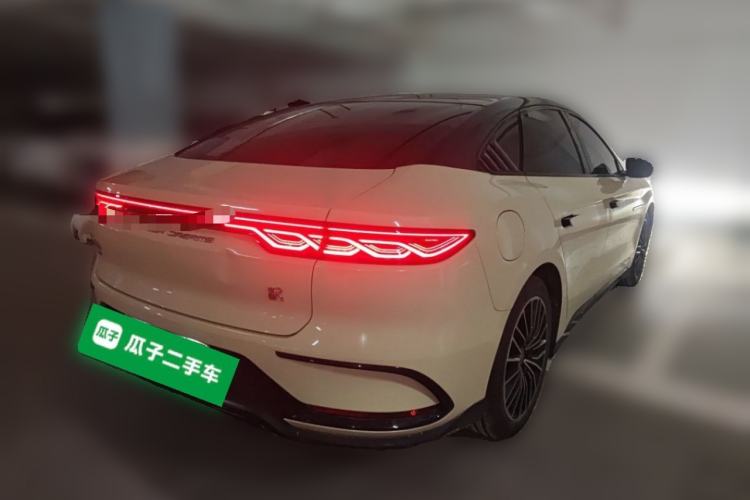 Used BYD Han 2022 DM-i 121KM Luxury Model Rear Right 45 Deg