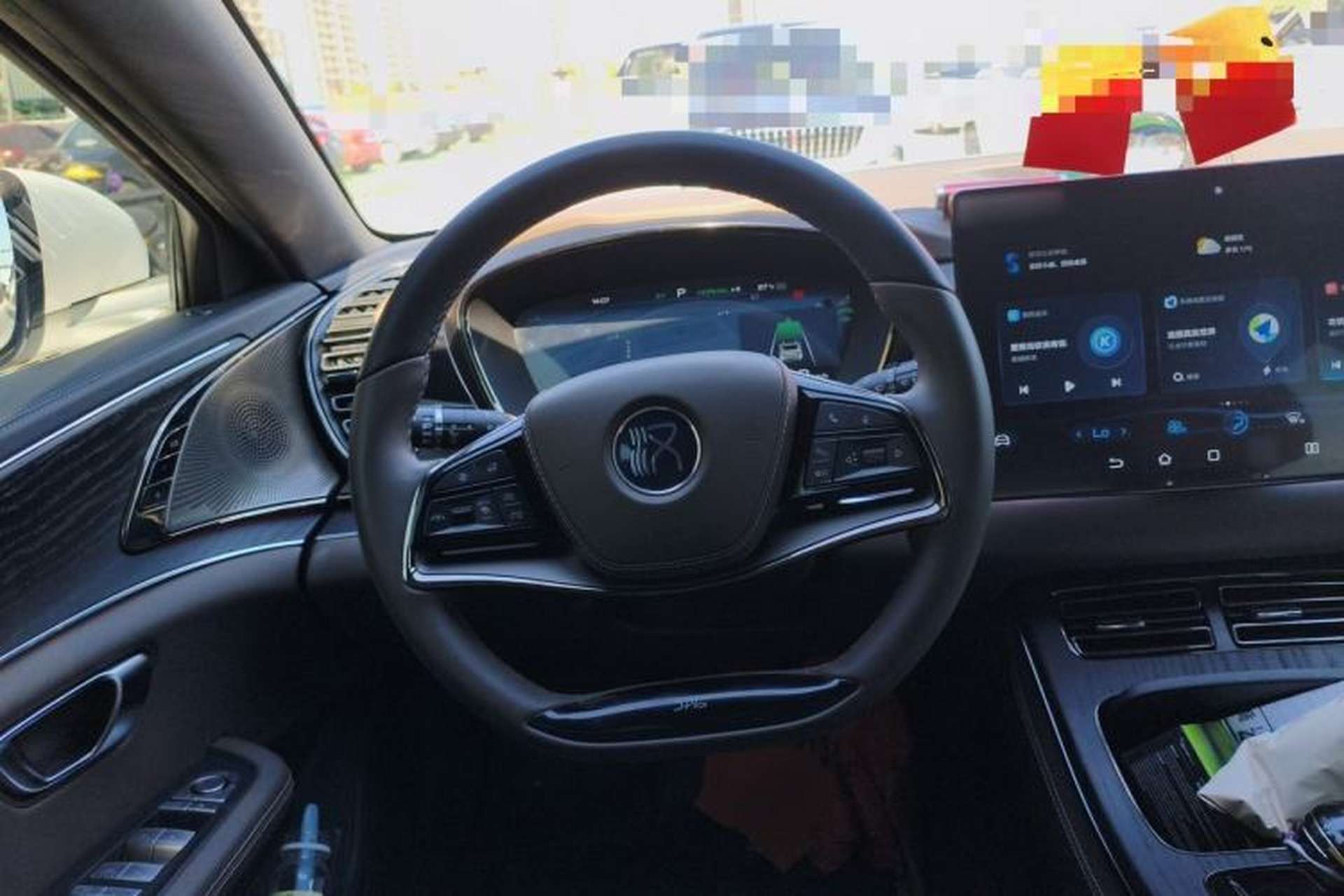 Used BYD Han 2022 DM-i 121KM Luxury Model Steering Wheel