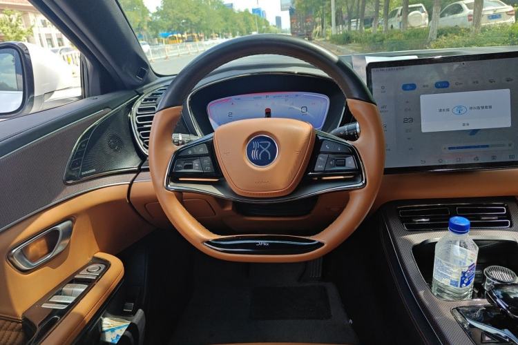 Used BYD Han 2022 EV Genesis Edition 715 km Front-Wheel-Drive Flagship Model Steering Wheel