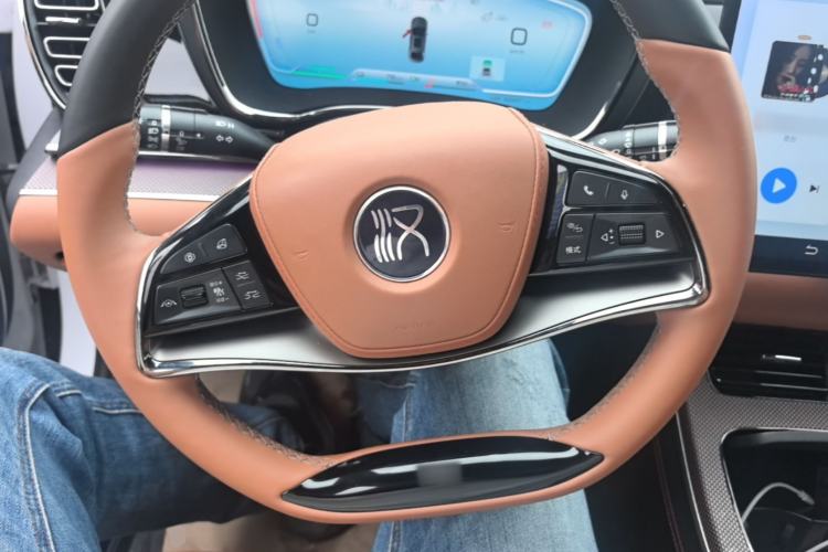 Used BYD Han 2022 DM-i 121KM Luxury Model Steering Wheel