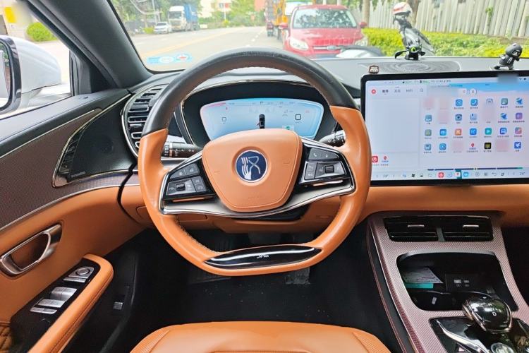 Used BYD Han 2022 DM-i 121KM Luxury Model Steering Wheel