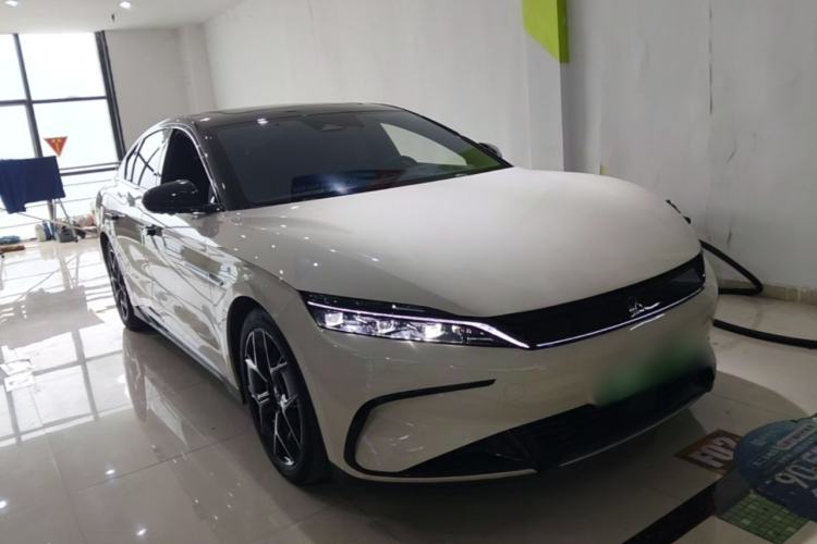 Used BYD Han 2022 EV Genesis Edition 715 km Front-Wheel-Drive Flagship Model Front Right 45 Deg
