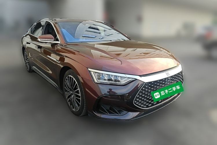 Used BYD Han 2022 DM-i 121KM Luxury Model Front Right 45 Deg