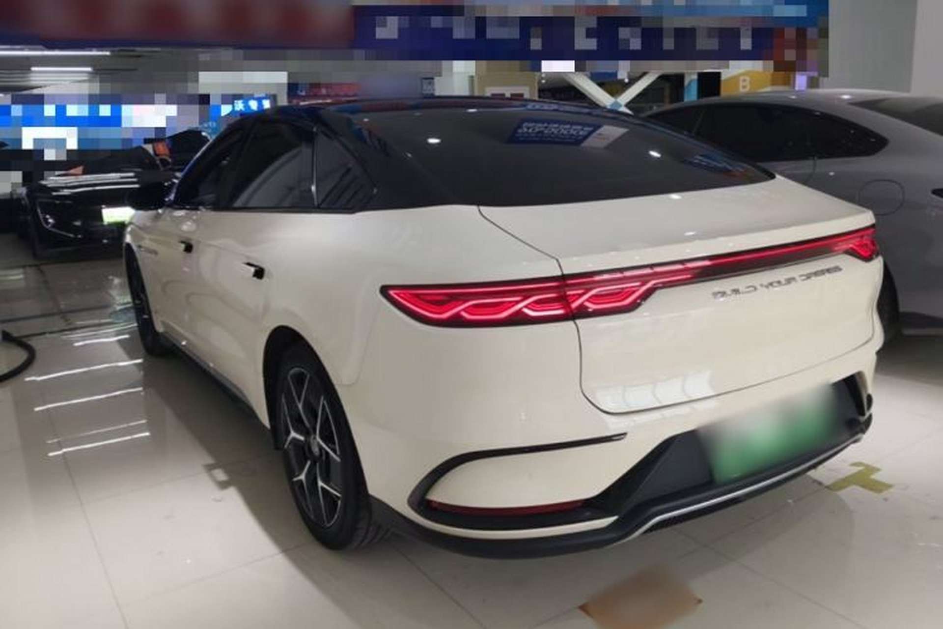 Used BYD Han 2022 EV Genesis Edition 715 km Front-Wheel-Drive Flagship Model Rear Left 45 Deg