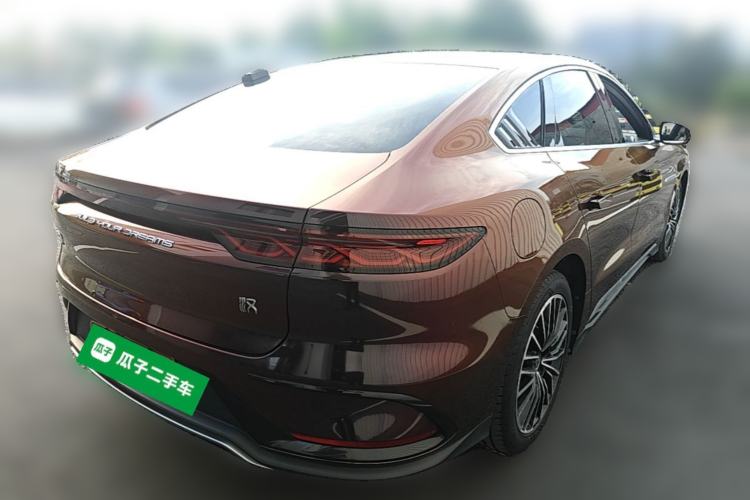 Used BYD Han 2022 DM-i 121KM Luxury Model Rear Right 45 Deg