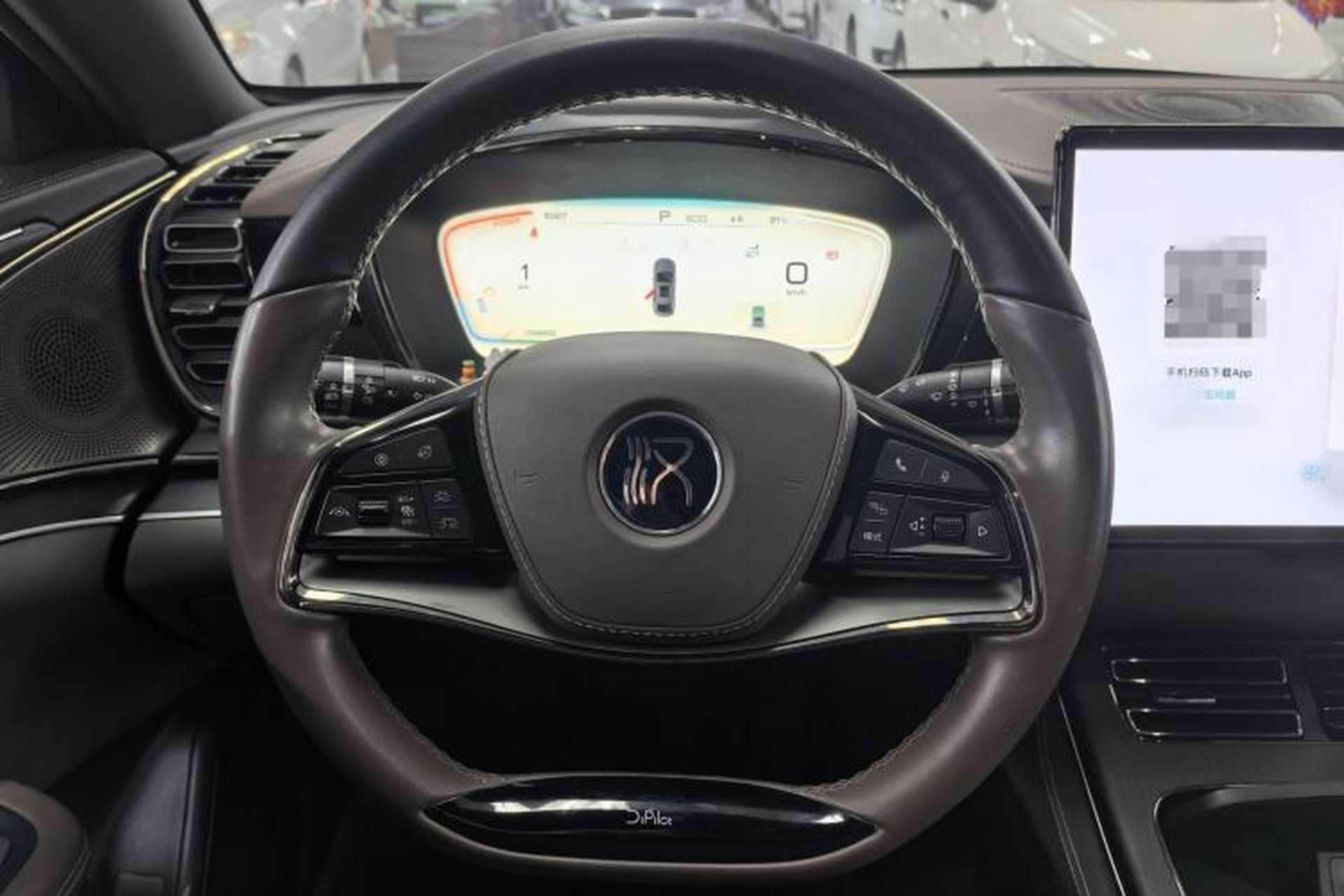 Used BYD Han 2022 DM-i 121KM Luxury Model Steering Wheel