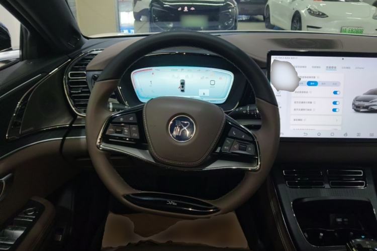 Used BYD Han 2022 EV Genesis Edition 715 km Front-Wheel-Drive Flagship Model Steering Wheel