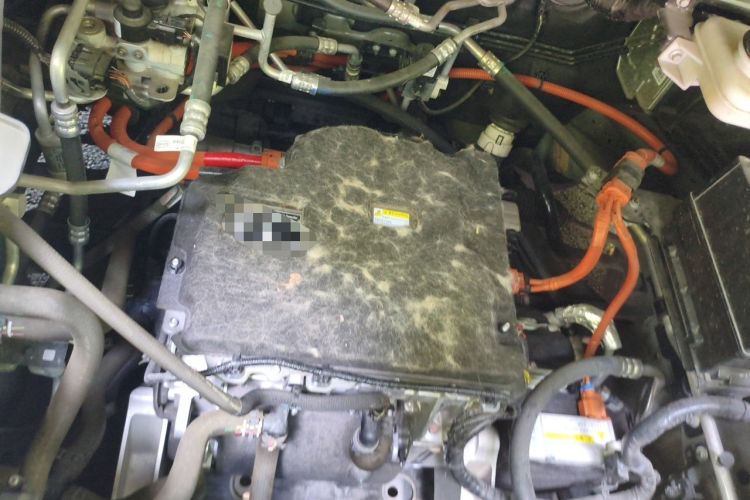 Used BYD Han 2023 EV Champion Edition 506KM Front-Wheel-Drive Premium Model Engine Bay