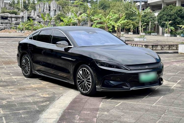 Used BYD Han 2023 EV Champion Edition 506KM Front-Wheel-Drive Premium Model Exterior 5