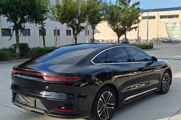 Used BYD Han 2023 EV Champion Edition 605KM Front-Drive Premium Model Exterior 6