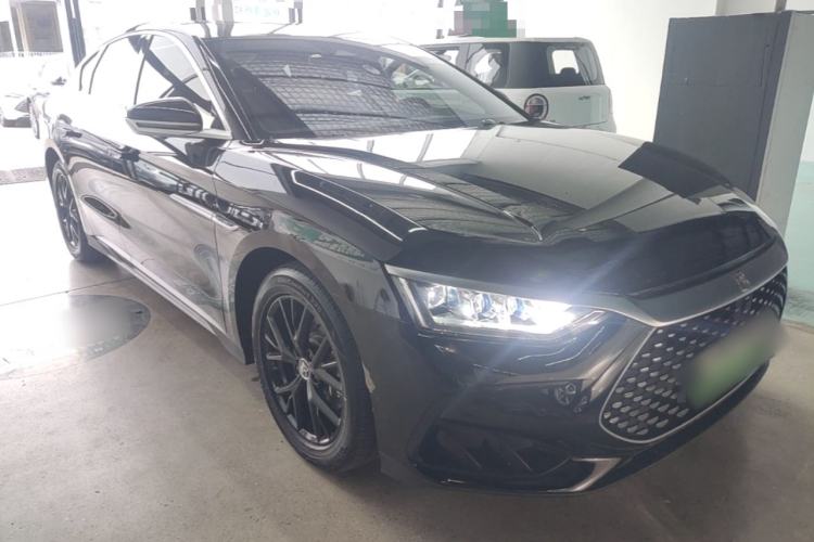 Used BYD Han 2023 DM-i Champion Edition 121KM Prestige Model Front Right 45 Deg