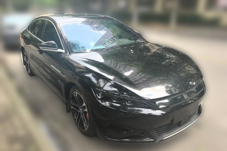 Used BYD Han 2023 EV Champion Edition 605KM Front-Drive Premium Model Front Right 45 Deg