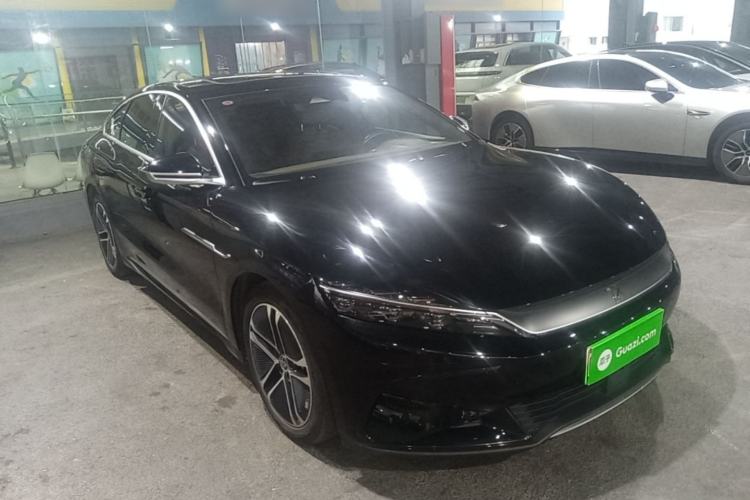Used BYD Han 2023 EV Champion Edition 605KM Front-Drive Premium Model Front Right 45 Deg