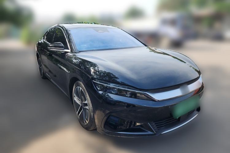 Used BYD Han 2023 EV Champion Edition 605KM Front-Drive Premium Model Front Right 45 Deg