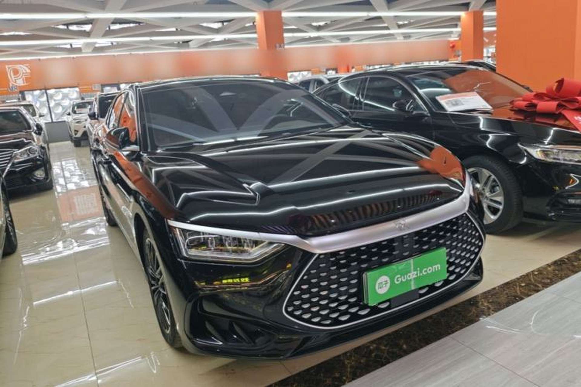 Used BYD Han 2023 DM-i Champion Edition 121KM Prestige Model Front Right 45 Deg