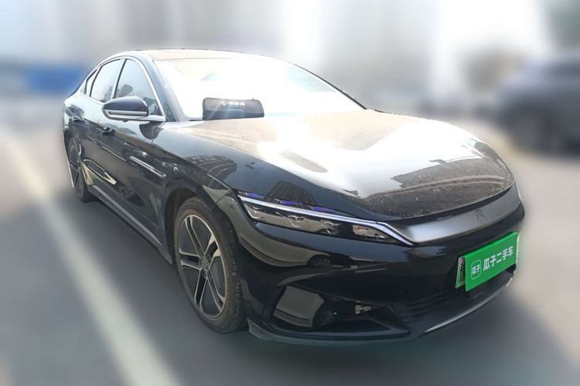 Used BYD Han 2023 EV Champion Edition 605KM Front-Drive Premium Model Front Right 45 Deg