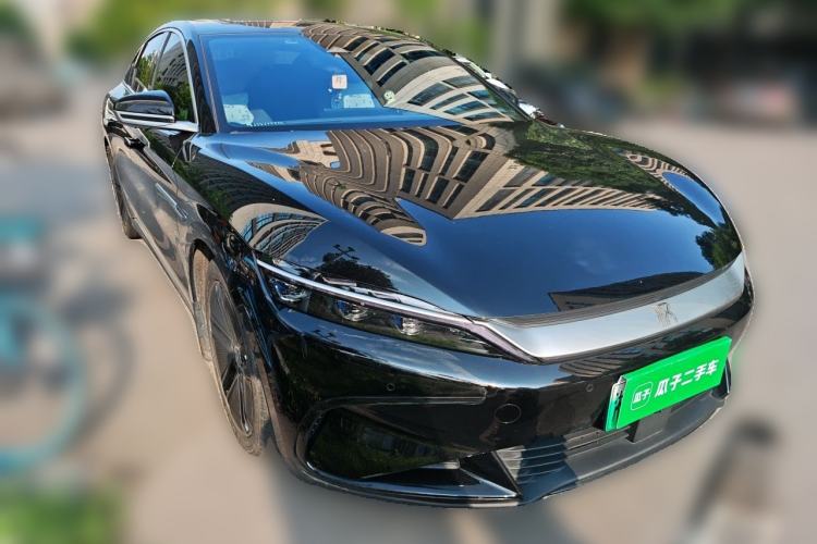 Used BYD Han 2023 EV Champion Edition 605KM Front-Drive Premium Model Front Right 45 Deg
