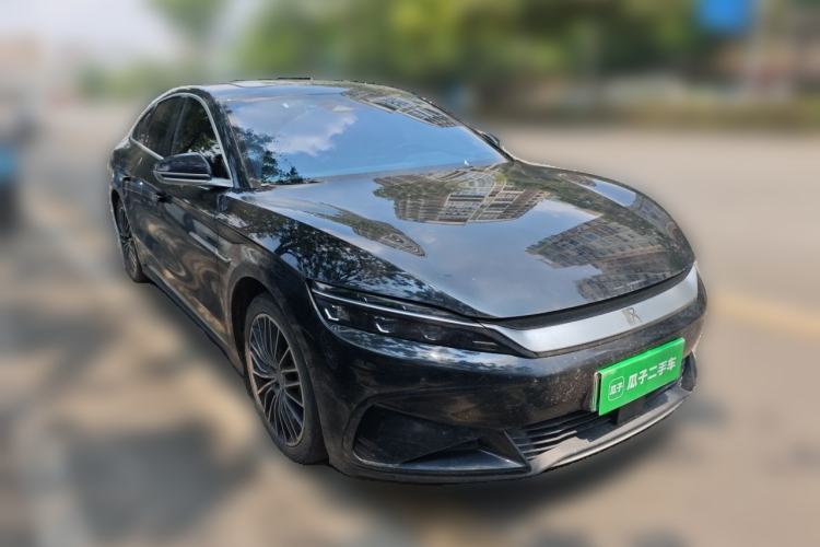 Used BYD Han 2023 EV Champion Edition 506KM Front-Wheel-Drive Premium Model Front Right 45 Deg