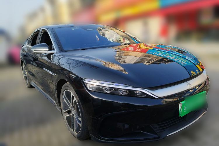 Used BYD Han 2023 EV Champion Edition 605KM Front-Drive Premium Model Front Right 45 Deg