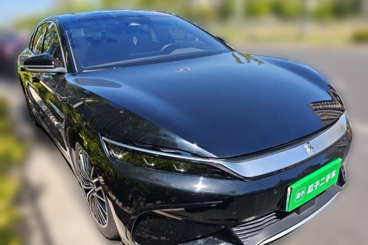 Used BYD Han 2023 EV Champion Edition 506KM Front-Wheel-Drive Premium Model Front Right 45 Deg