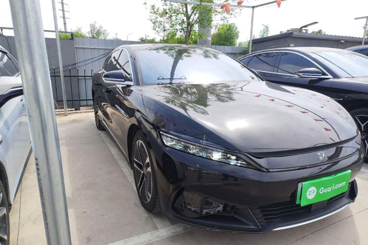 Used BYD Han 2023 EV Champion Edition 605KM Front-Drive Premium Model Front Right 45 Deg