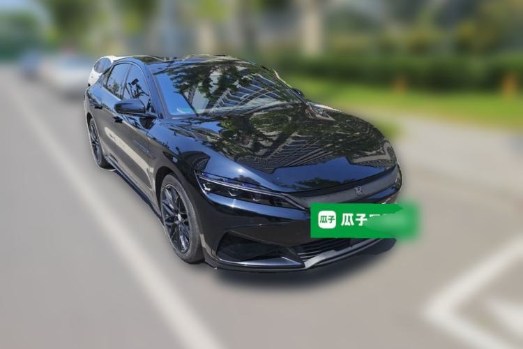 Used BYD Han 2023 EV Champion Edition 605KM Front-Drive Premium Model Front Right 45 Deg