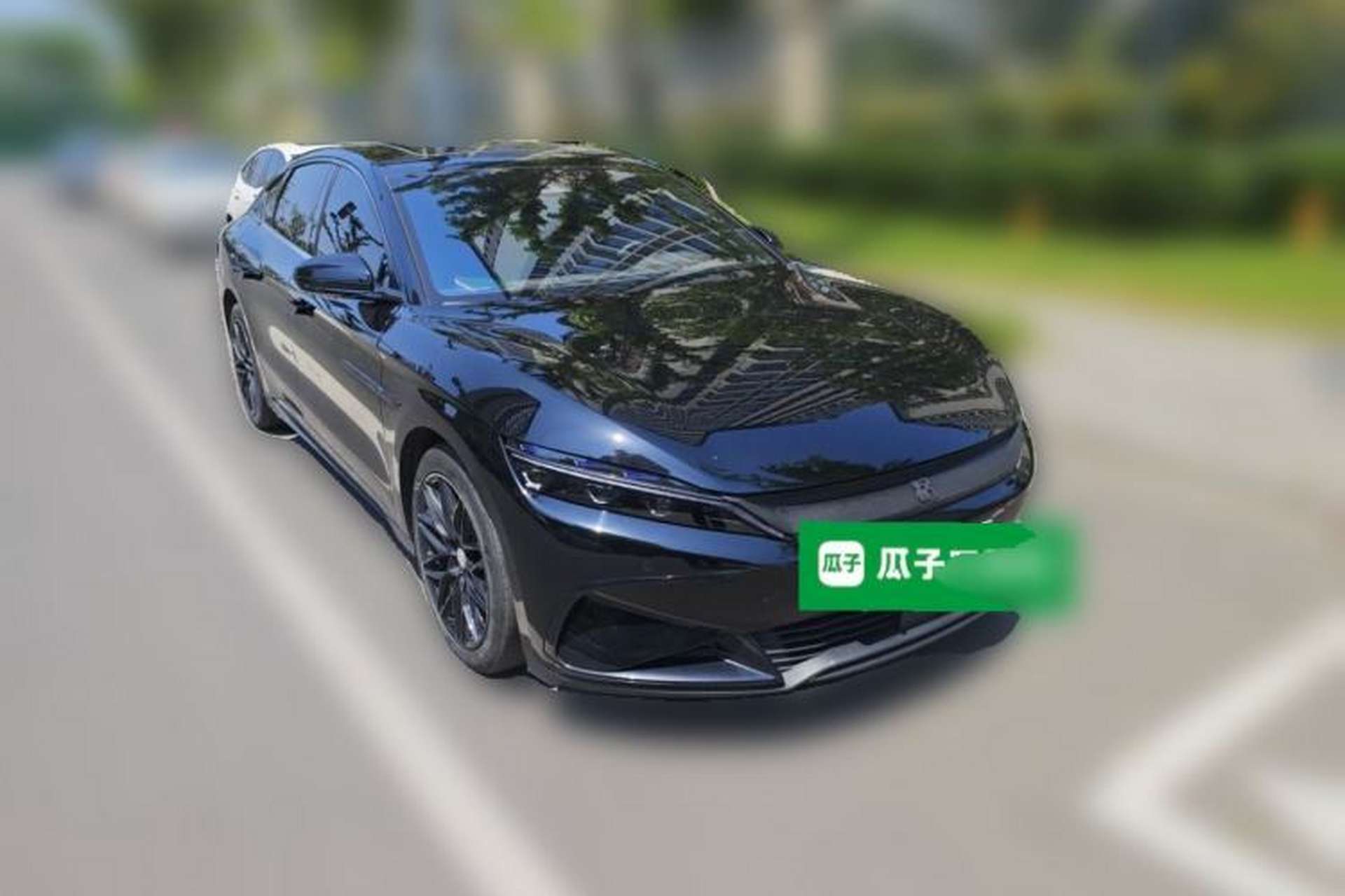 Used BYD Han 2023 EV Champion Edition 605KM Front-Drive Premium Model Front Right 45 Deg