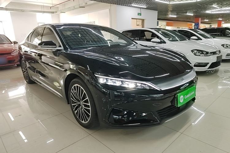 Used BYD Han 2023 EV Champion Edition 506KM Front-Wheel-Drive Premium Model Front Right 45 Deg