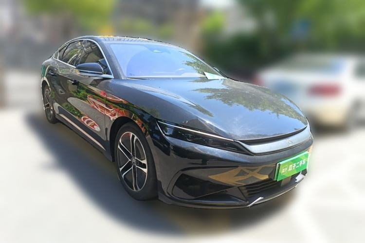 Used BYD Han 2023 EV Champion Edition 605KM Front-Drive Premium Model Front Right 45 Deg