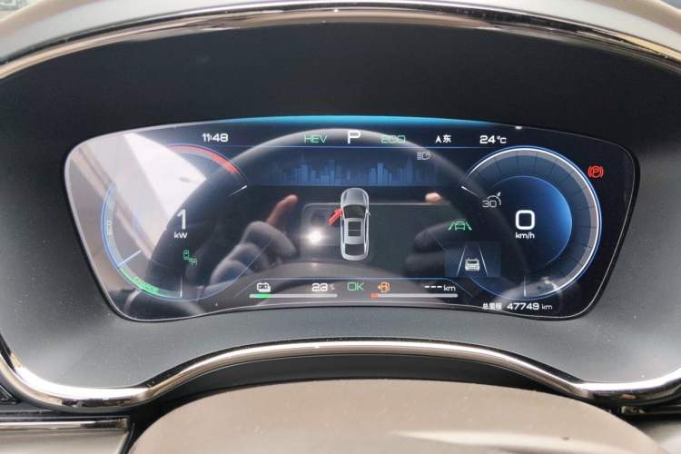 Used BYD Han 2023 DM-i Champion Edition 121KM Prestige Model Instrument Cluster