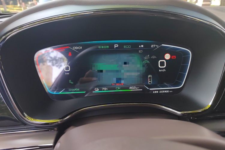 Used BYD Han 2023 EV Champion Edition 605KM Front-Drive Premium Model Instrument Cluster