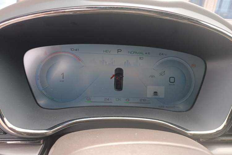 Used BYD Han 2023 DM-i Champion Edition 121KM Prestige Model Instrument Cluster