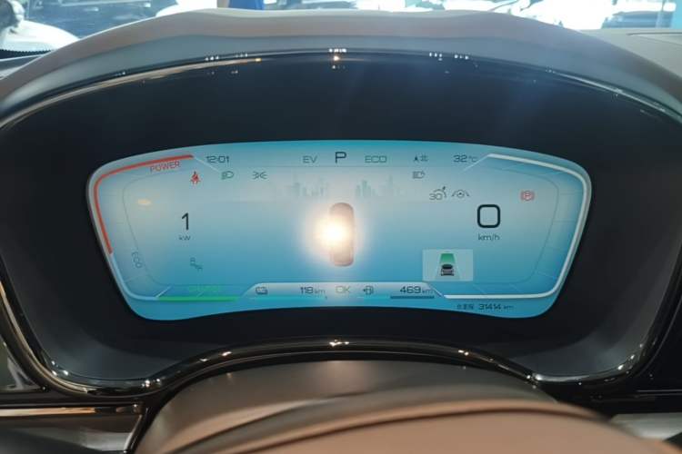 Used BYD Han 2023 DM-i Champion Edition 121KM Prestige Model Instrument Cluster