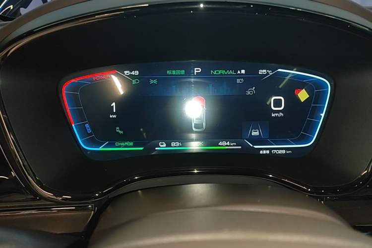 Used BYD Han 2023 EV Champion Edition 605KM Front-Drive Premium Model Instrument Cluster