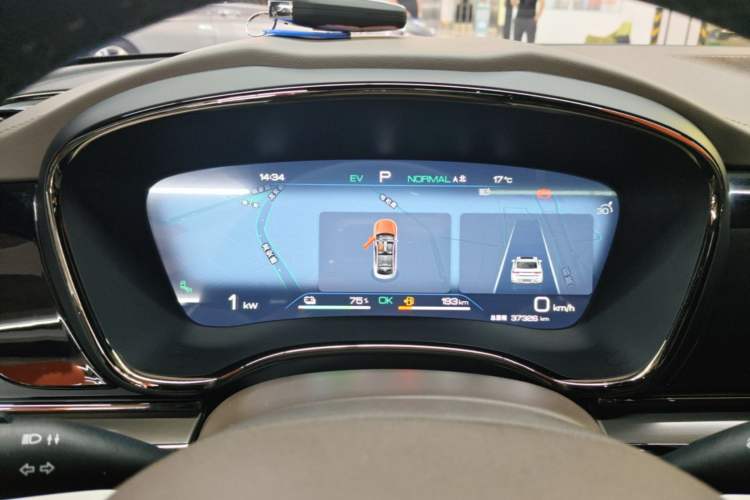 Used BYD Han 2023 DM-i Champion Edition 121KM Prestige Model Instrument Cluster