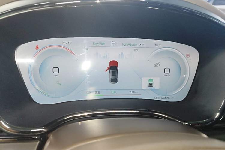 Used BYD Han 2023 EV Champion Edition 605KM Front-Drive Premium Model Instrument Cluster
