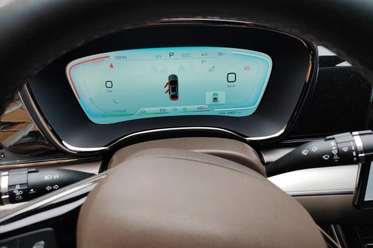 Used BYD Han 2023 DM-i Champion Edition 121KM Prestige Model Instrument Cluster