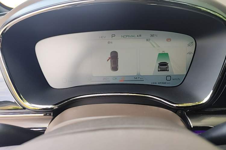 Used BYD Han 2023 DM-i Champion Edition 121KM Prestige Model Instrument Cluster
